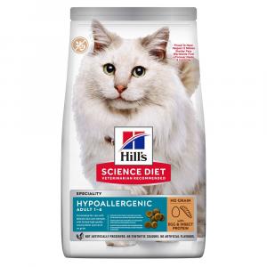 Hill's Science Plan Adult Hypoallergenic No Grain, z jajkiem i białkiem owadów - 2 x 1,5 kg