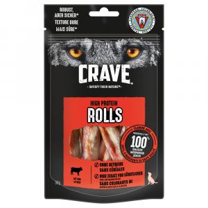 Crave Maxi High Protein Rolls - Wołowina, 8 x 50 g