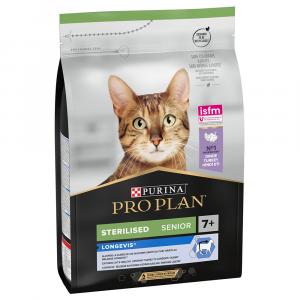 PURINA PRO PLAN Sterilised Senior 7+ Longevis, indyk - 2 x 3 kg