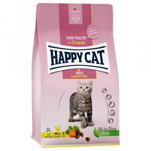 Happy Cat Supreme Junior, drób wiejski - 4 kg
