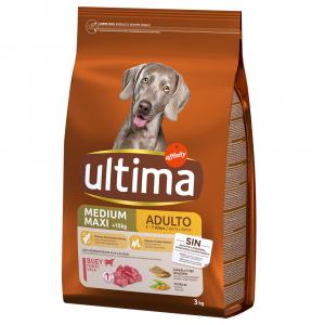 Ultima Medium / Maxi Adult, wołowina - 3 kg