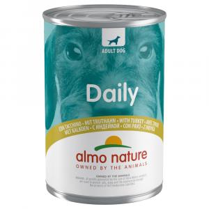 Almo Nature Daily 6 x 400 g dla psów - indyk