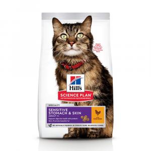Hill's Science Plan Adult Sensitive Stomach & Skin, kurczak - 7 kg