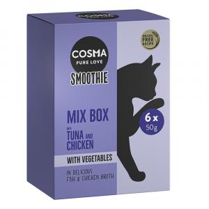 Cosma Smoothie, 6 x 50 g - Pakiet mieszany