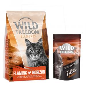 6,5 kg Wild Freedom, karma sucha dla kota + Wild Freedom Filet Snacks, kurczak, 100 g gratis! - Adult \