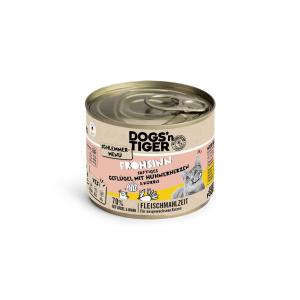 Korzystny pakiet Dogs'n Tiger smakowite menu 12 x 200 g - Drób z kurczakiem