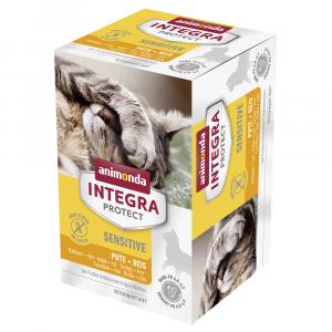 Animonda Integra Protect Adult Sensitive, tacki, 6 x 100 g - Indyk i ryż