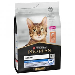 15% taniej! PURINA PRO PLAN, karma sucha dla kota, 3 kg - Senior 7+ Longevis, łosoś