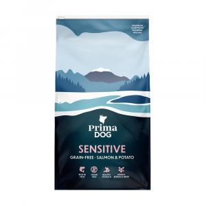 PrimaDog Adult Sensitive Grain Free, łosoś i ziemniaki - 2 x 10 kg