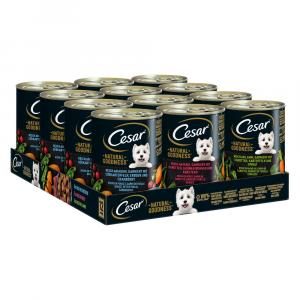 Cesar Natural Goodness - Pakiet mieszany, 3 smaki (12 x 400 g)