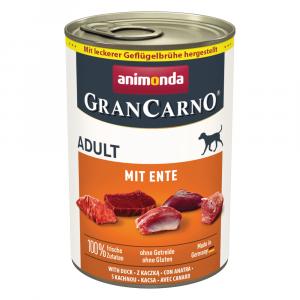 Animonda GranCarno Original Adult, 6 x 400 g - Kaczka