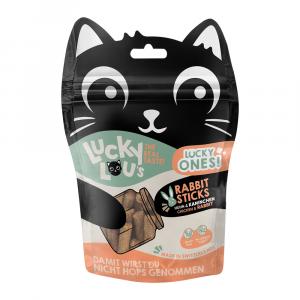 Lucky Lou Lucky Ones Sticks - Kurczak i królik, 8 x 50 g