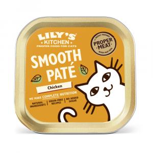 Lily's Kitchen Smooth Paté Selection dla kotów, 19 x 85 g - Kurczak