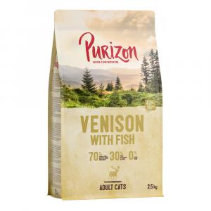15% taniej! Purizon - bez zboż, karma sucha, 2,5 kg - Adult dla kota, jeleń i ryba