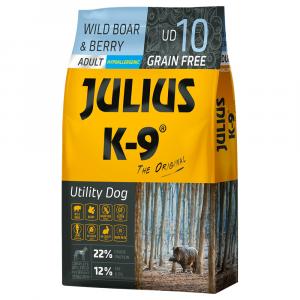 JULIUS K-9 Adult, dzik i jagoda - 10 kg