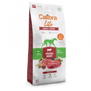 Calibra Life Adult Large Breed, ze świeżą wołowiną - 12 kg