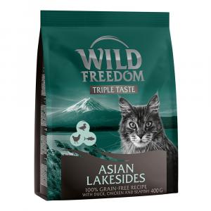 10% taniej! Wild Freedom, karma sucha dla kota, 2 x 400 g - „Asian Lakesides” - receptura bezzbożowa