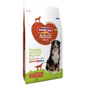 15% taniej! Smølke, sucha karma dla psa, 2 x 12 kg - Adult Maxi Daily Balance