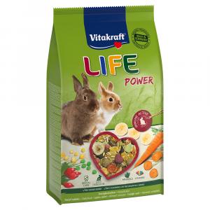 Vitakraft Life Power dla królików miniaturowych - 5 x 600 g