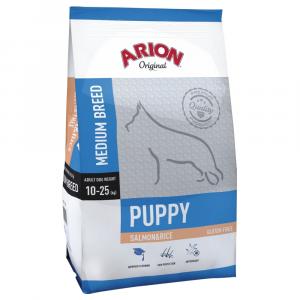 Arion Original Puppy Medium Breed, łosoś i ryż - 12 kg