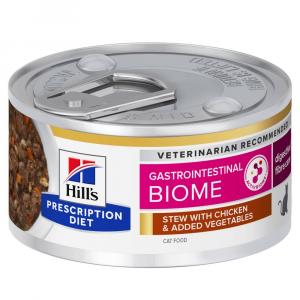 Hill’s Prescription Diet Gastrointestinal Biome, kurczak z warzywami - 24 x 82 g