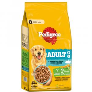 Pedigree Adult z rybą i warzywami - 2 x 12 kg