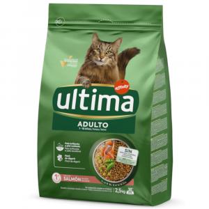 Ultima Cat Adult, łosoś - 2 x 2,5 kg