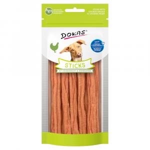 Dokas Sticks - z piersią kurczaka i sercami z kurczaka, 60 g