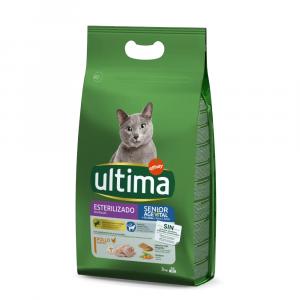 Ultima Cat Sterilized Senior - 2 x 3 kg