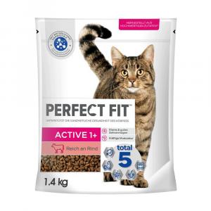 Perfect Fit Active 1+, z wołowiną - 1,4 kg