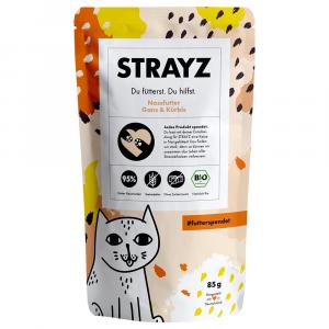 STRAYZ Saszetka bio 6 x 85 g - Biogęś z biodynią