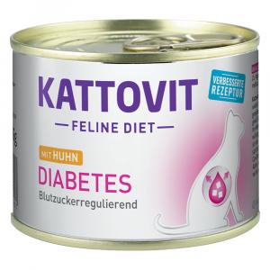 Kattovit Diabetes - Kurczak, 24 x 185 g