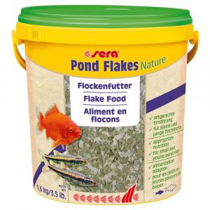 Sera Pond Flakes Nature - 2 x 10 L