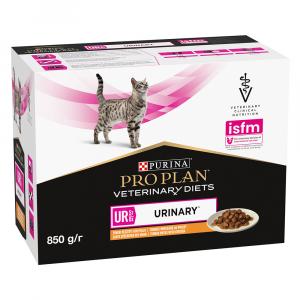 PURINA PRO PLAN Veterinary Diets Feline UR ST/OX Urinary, kurczak - 10 x 85 g