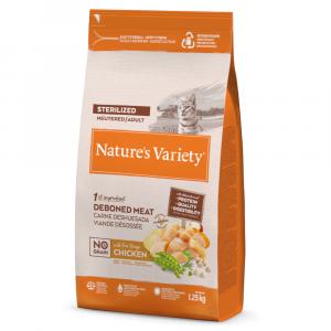 Nature's Variety No Grain Sterilized, kurczak z wolnego wybiegu - 1,25 kg