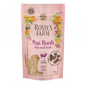 2 + 1 gratis! Rosie's Farm, przysmaki, 3 x 50 g / 70 g - Snacks Puppy & Adult \