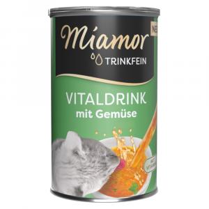 Megapakiet Miamor Vitaldrink napój dla kota, 24 x 135 ml - Warzywa