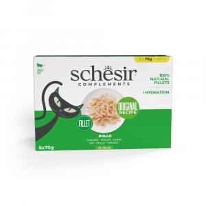 Schesir Complements w galarecie, 6 x 70 g - Kurczak