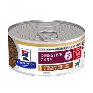Hill's Prescription Diet i/d Stress Mini Digestive Care, kurczak - 48 x 156 g