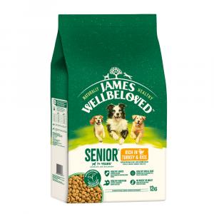 James Wellbeloved Senior Dog Hypoallergenic, indyk i ryż - 2 x 12 kg