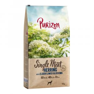 Purizon Single Meat, śledź z kwiatami czarnego bzu - 12 kg