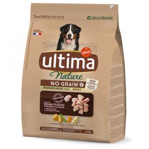 Ultima Nature No Grain Medium / Maxi, indyk - 2,7 kg
