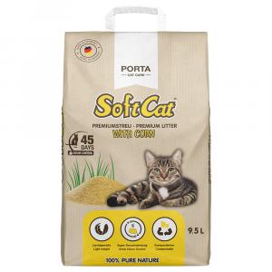 Porta SoftCat Corn, żwirek dla kota - 9,5 l