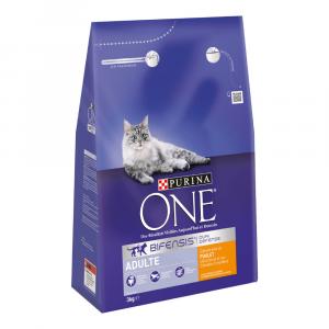 PURINA ONE Adult, kurczak - 3 kg