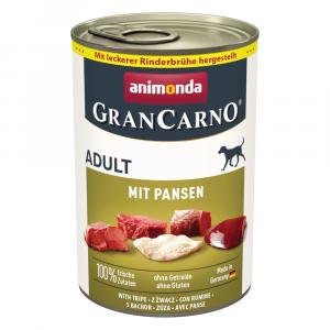 Animonda GranCarno Original Adult, 6 x 400 g - Żwacze