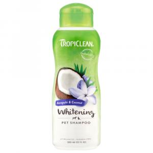 TropiClean Awapuhi Coconut Whitening szampon dla zwierząt domowych - 2 x 355 ml