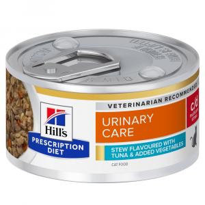 48 + 24 gratis! Hill’s Prescription Diet Ragout, karma mokra dla kota, 72 x 82 g - c/d Multicare Stress Ragout, tuńczyk i warzywa