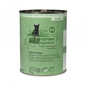 Korzystny pakiet catz finefood, 12 x 400 g - Kurczak z mięsem z bażanta