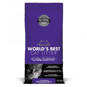 Worlds Best Cat Litter Lawendowy, zapachowy żwirek dla kota - 12,7 kg