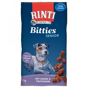 RINTI Extra Bits Senior - Kurczak z indykiem, 75 g